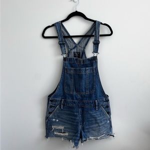 Abercrombie and Fitch Short Overalls